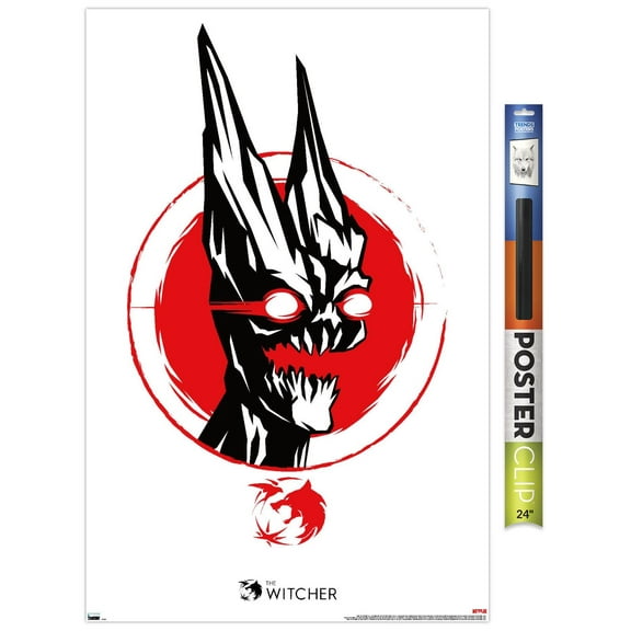 Netflix The Witcher Season 2 - Chernobog Wall Poster, 22.375" x 34"