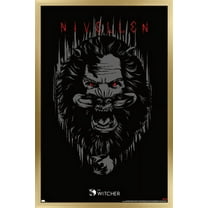 Netflix The Witcher Season 2 - Nivellen Wall Poster, 14.725" x 22.375", Framed
