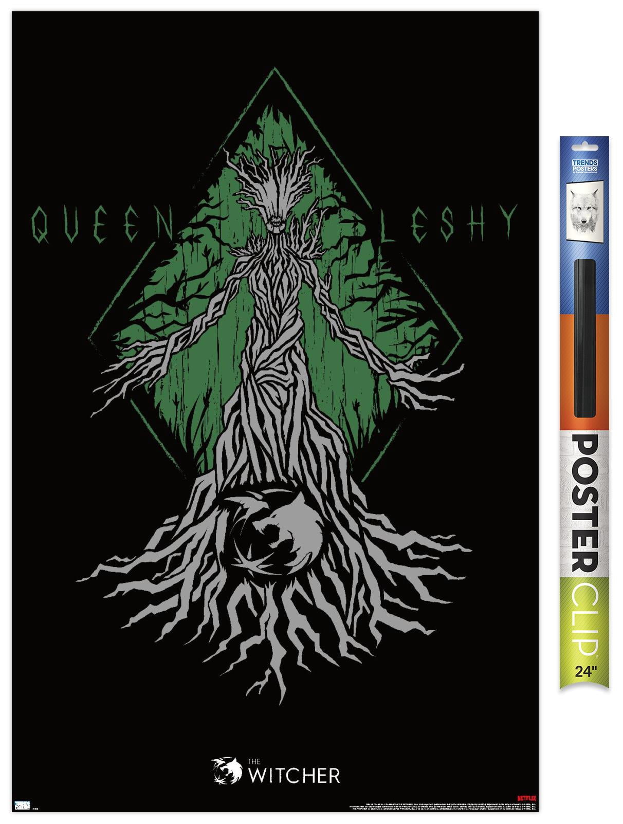 Netflix The Witcher Season 2 - Queen Leshy Green Wall Poster, 22.375" x 34"