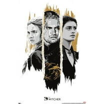 Netflix The Witcher Season 2 - Trio Wall Poster, 22.375" x 34"