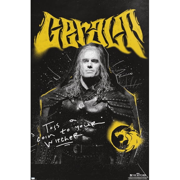 Netflix The Witcher: Season 3 - Geralt Wall Poster, 22.375" x 34"