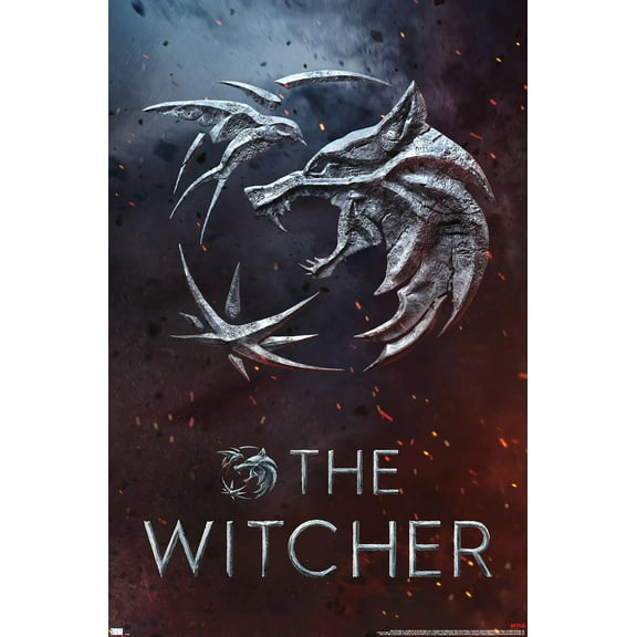 Netflix The Witcher: Season 3 - Medallion One Sheet Wall Poster, 22.375" x 34"