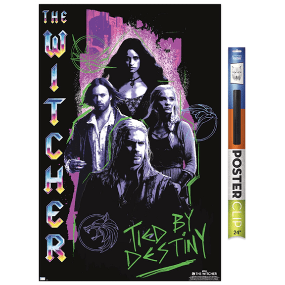 Netflix The Witcher: Season 3 - Tied By Destiny Wall Poster, 22.375" x 34"