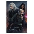 thumbnail image 1 of Netflix The Witcher: Season 3 - Trio One Sheet Wall Poster, 22.375" x 34" Framed, 1 of 5