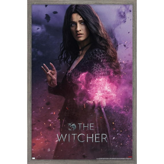 Netflix The Witcher: Season 3 - Yennefer One Sheet Wall Poster, 14.725" x 22.375" Framed