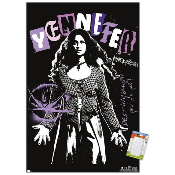 Netflix The Witcher: Season 3 - Yennefer Wall Poster, 14.725" x 22.375"