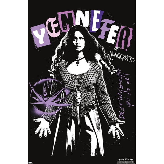 Netflix The Witcher: Season 3 - Yennefer Wall Poster, 14.725" x 22.375"