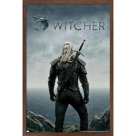 Netflix The Witcher - Teaser Wall Poster, 14.725" x 22.375", Framed