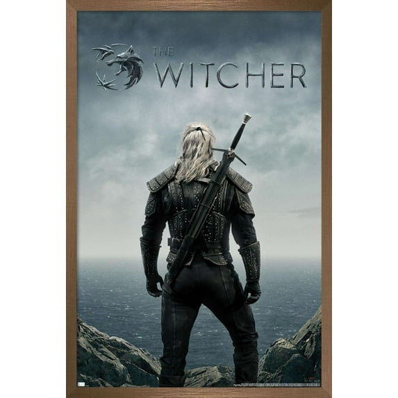 Netflix The Witcher - Teaser Wall Poster, 22.375" x 34", Framed