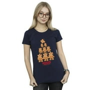 Netflix Womens Stranger Things Gingerbread Cotton T-Shirt
