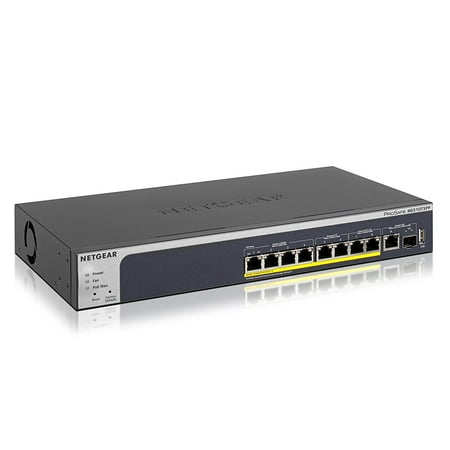 NETGEAR - 8-Port 10/100/1000/2500/5000 Multi-Gigabit Smart Managed Pro Switch