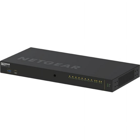 NETGEAR 8x1G PoE+ 240W 2x1G and 2xSFP+ Managed Switch, Black