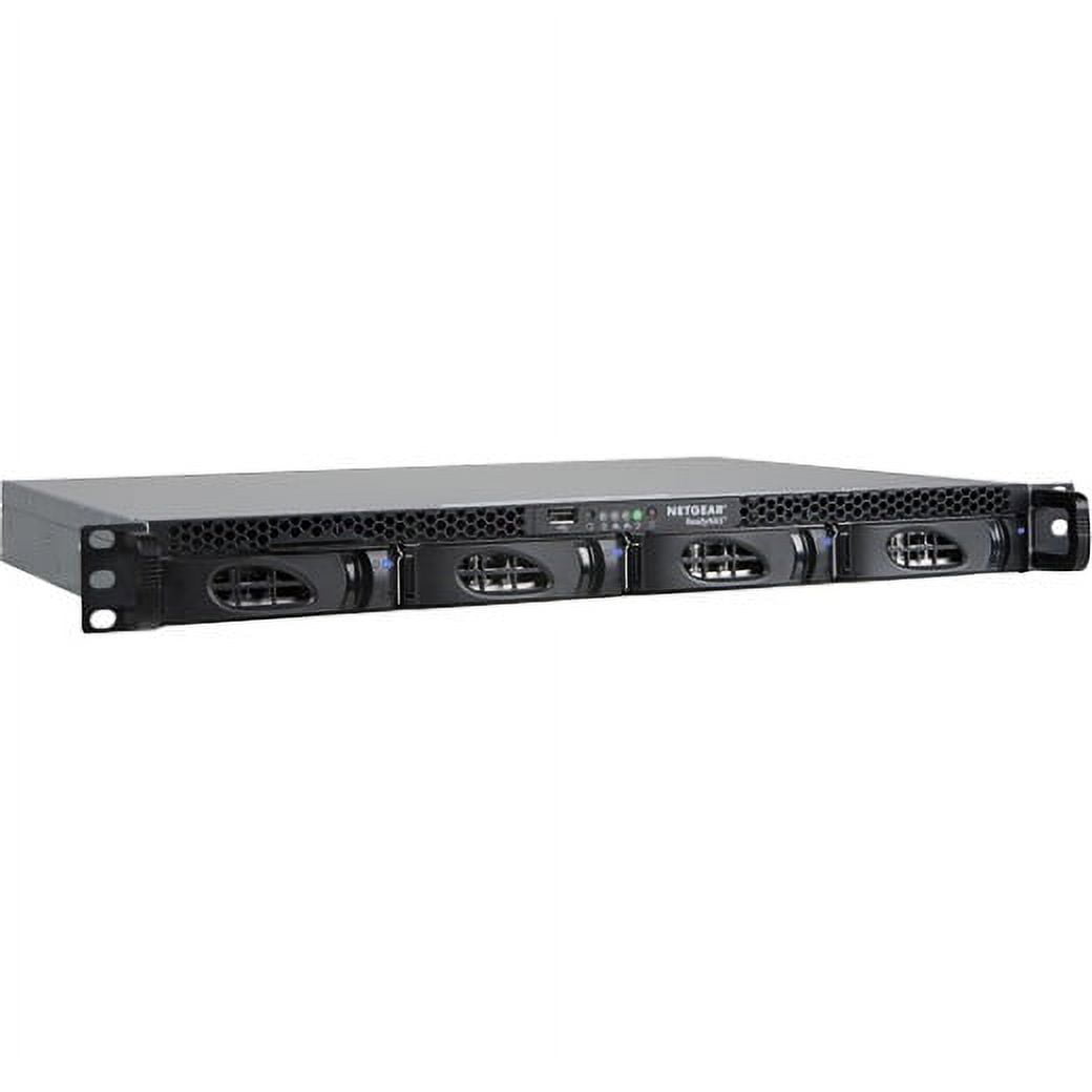 Netgear RR230400100NES ReadyNAS 2304, Rackmount 1U 4-bay, Dual Gigabit Ethernet