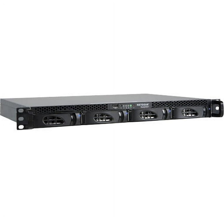 Netgear RR230400100NES ReadyNAS 2304, Rackmount 1U 4-bay, Dual 