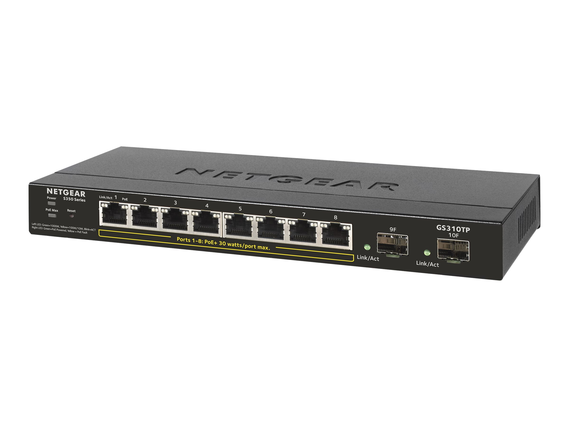 8 Ports Yes Ethernet Switch - 8 x Gigabit Ethernet Network, 2 x Gigabit Ethernet Expansion Slot - Yes - Twisted Pair, Optical Fiber - 4 Layer Supported - Desktop, Under Table, Wall Mountable