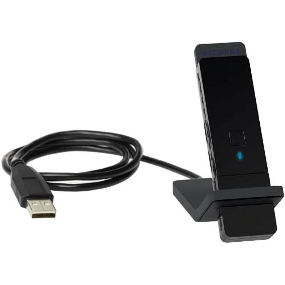 Netgear WNA3100-100ENS IEEE 802.11n - Wi-Fi Adapter - USB - 300 Mbps - 2.50 GHz ISM - image 1 of 3