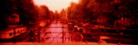 Netherlands Amsterdam Canvas Art - Panoramic Images (36 x 12)