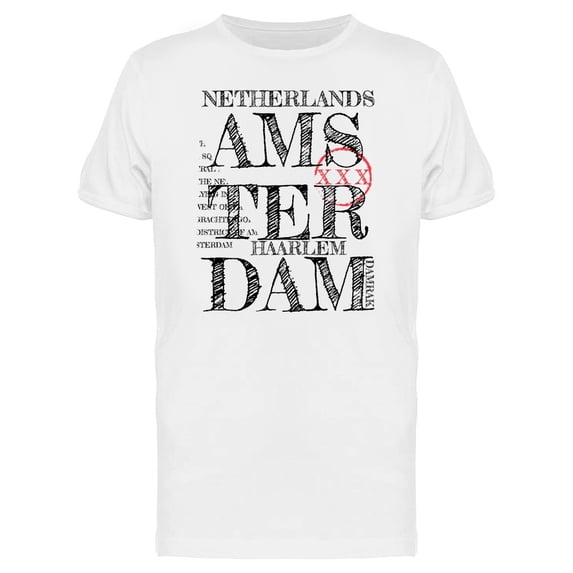 Netherlands Amsterdam Halem Tee Men's -Image by Shutterstock