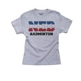 thumbnail image 1 of Netherlands Badminton - Olympic Games - Rio - Flag Girl's Cotton Youth Grey T-Shirt, 1 of 2