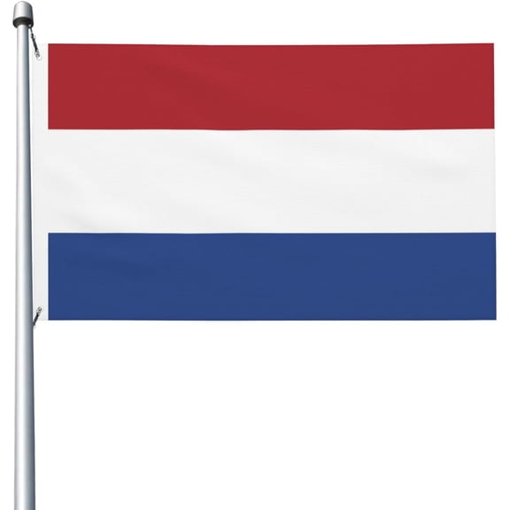 Netherlands Flag 3x5 Outdoor Double Sided Flag Banner For Outside With 2 Brass Grommets Patio Lawn Decor Flags