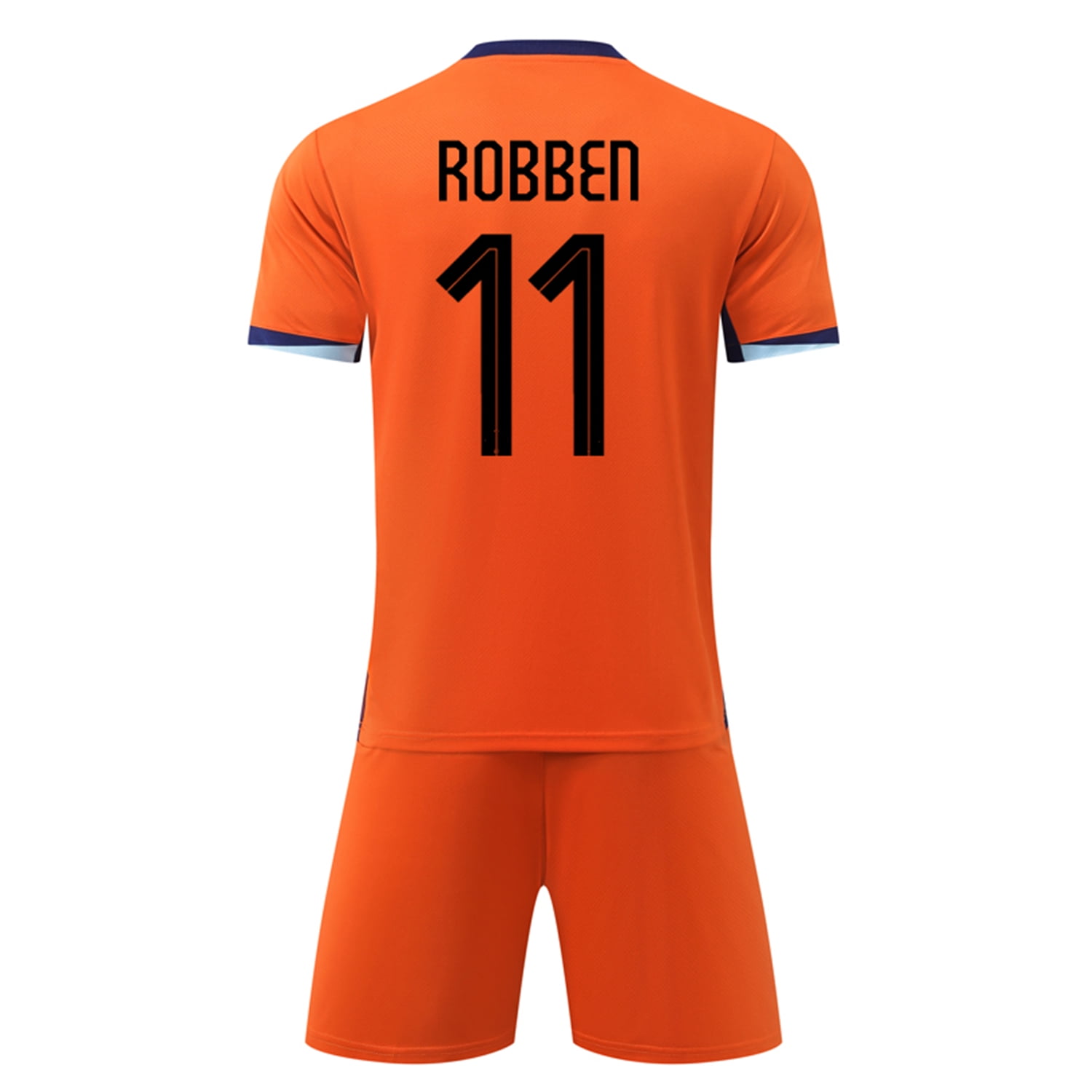 Netherlands Home Stadium Shirt 2024 with Robben 11 printing