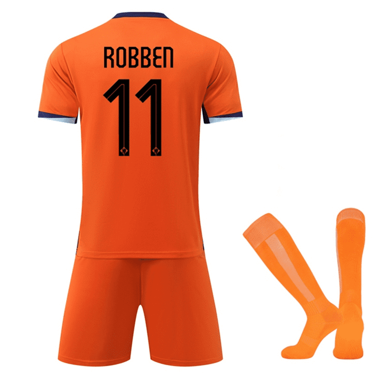Netherlands Home UEFA Euro Cup 2024 #11 Robben Soccer Jersey Netherlands Home UEFA Euro Cup 2024 #11 Robben Soccer Jersey
