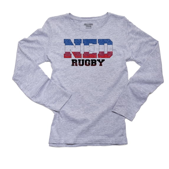 Netherlands Rugby - Olympic Games - Rio - Flag Women's Long Sleeve Grey T-Shirt