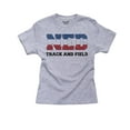thumbnail image 1 of Netherlands Track and Field - Olympic Games - Rio - Flag Girl's Cotton Youth Grey T-Shirt, 1 of 2
