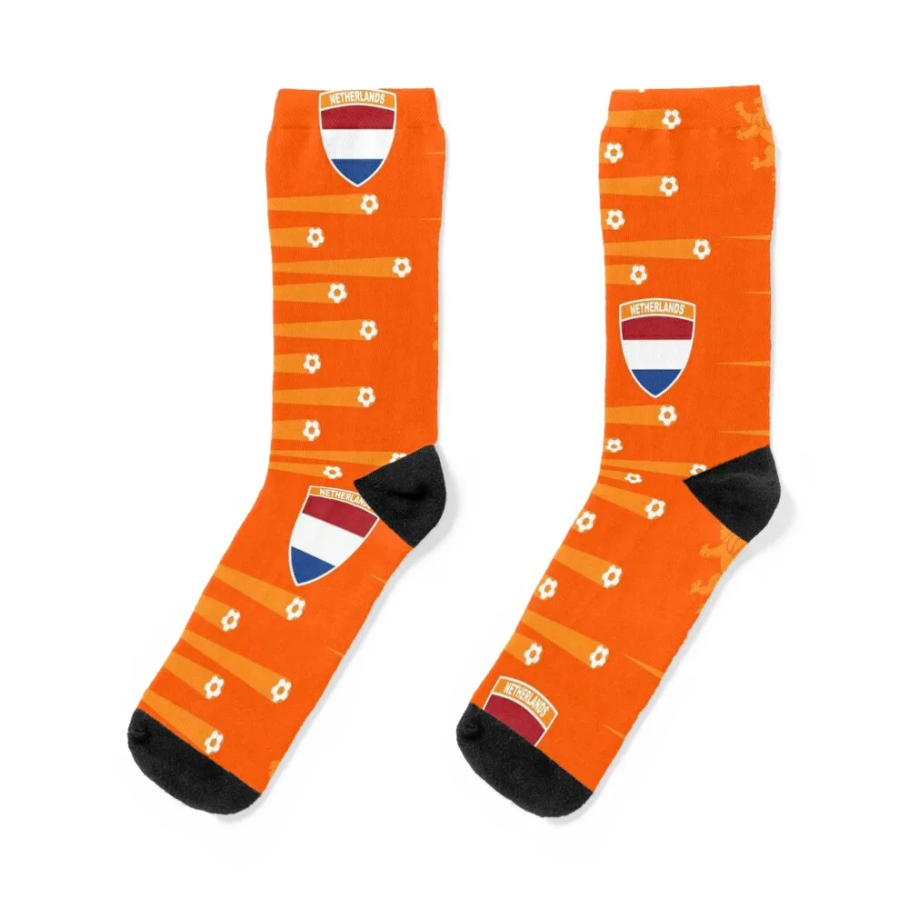 Netherlands soccer ball football design Nederland Flag Socks winter