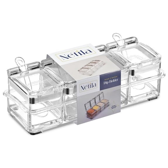 Netila 55070 4-Compartment Serving Organizer