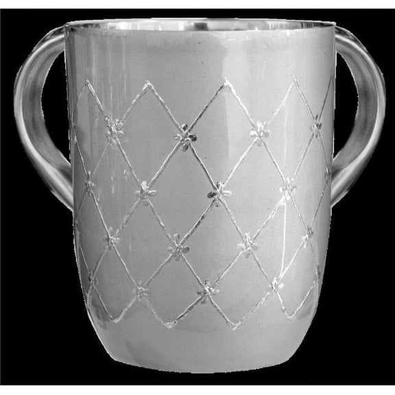Netila 59541 Stainless Steel Wash Cup, Diamonds