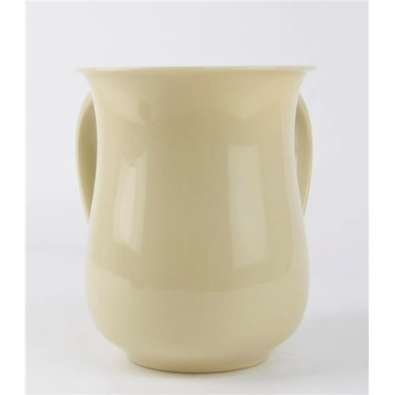 Netila 60424 Acrylic Cup with 2 Handles - Off White Dotted