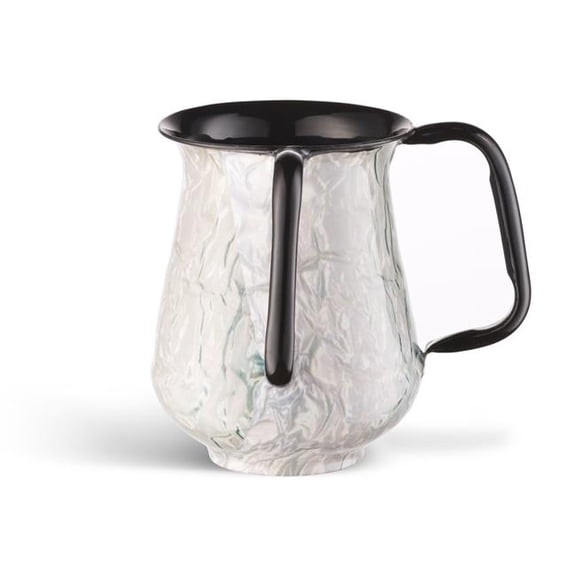 Netila 60489 Powder Coated Washing Cup, Blue Marble