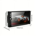 thumbnail image 1 of Netjett NT31256 7 in. Touch Screen 2 DIN Car Multimedia Player Audio Stereo Support, 1 of 1