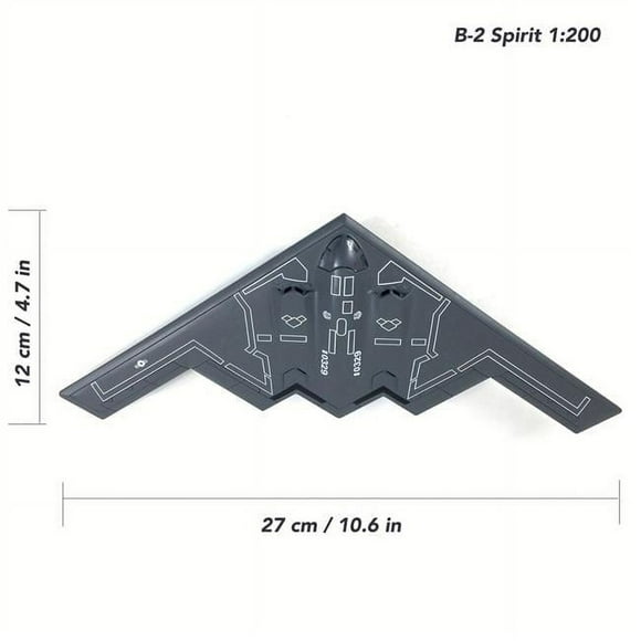 Netjett NT31308 Air Force B-2 Spirit Stealth & Strategic Bomber Aircraft