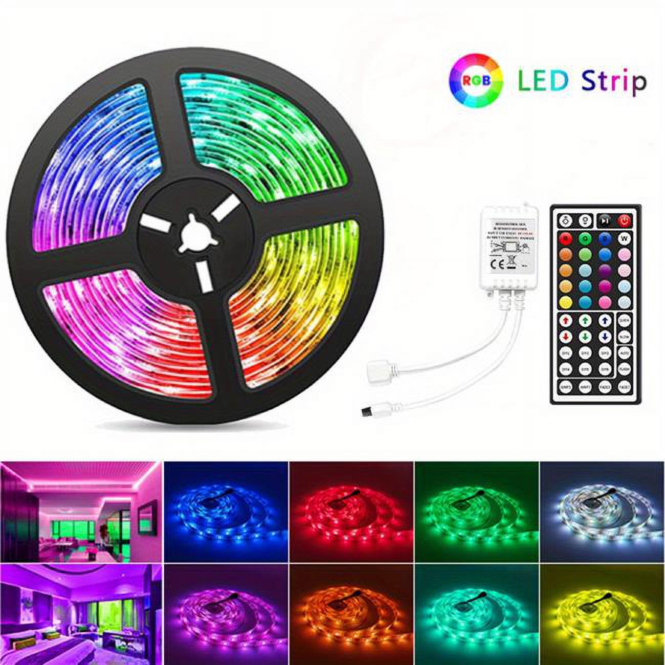 Netjett NT32519 Remote Control RGB LED Boat Strip Light