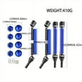thumbnail image 1 of Netjett NT32810 Traxxas 0.1 MAXX 89076-4 2.0 Small X V2 Wide Metal CVD Propeller Shaft, 1 of 1