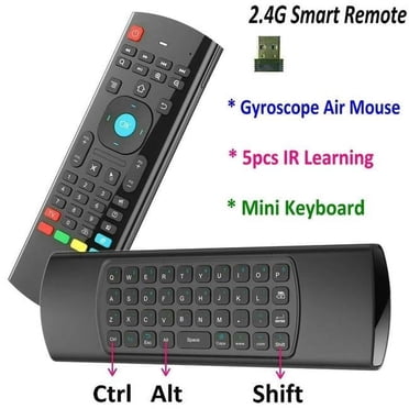GEX 2.4GHz Universal Wireless Air Mouse Remote – For PC, Mac, Android TV Box – USB