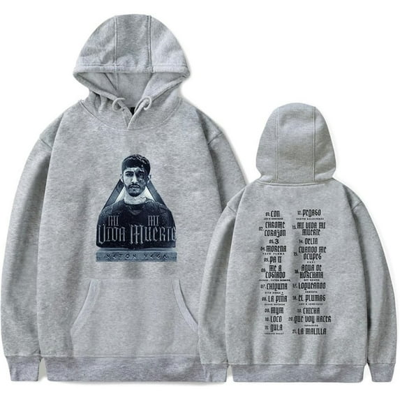 Neton Vega Mi Vida Mi Muerte Merch Hoodie Pockets Drawstring Unisex Hooded Sweatshirt Fashion Clothing