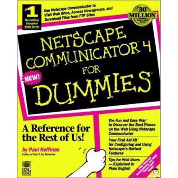 Pre-Owned Netscape Communicator 4 for Dummies (Paperback) 0764500538 9780764500534