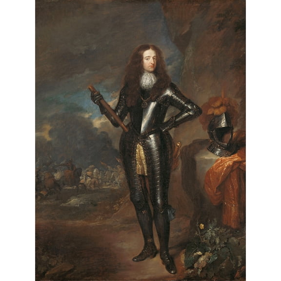 Netscher Portrait William III Prince Orange Extra Large XL Wall Art Poster Print