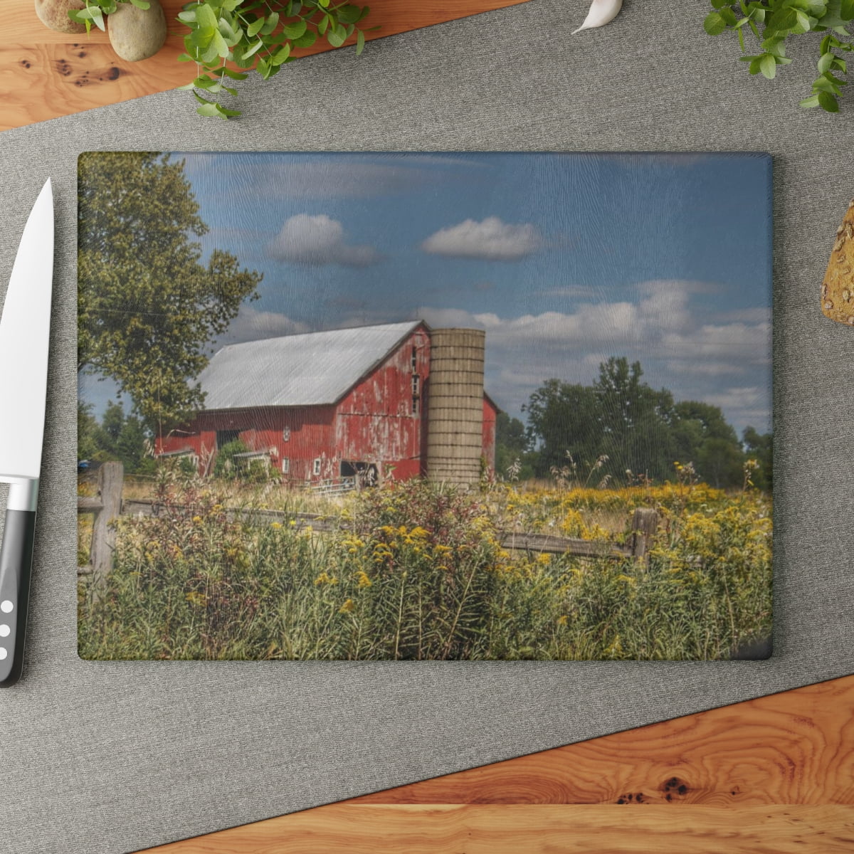 Nettney Road Red Barn Boutique Modern Farmhouse Tempered Glass