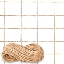 Netting for Climbing Plants,Plant Support Netting,Bexikou 1.8x2M Natural Garden Pea Bean Net with Large Squares,Climbing Plant Trellis for Climbing Plants Beans Fruits, Retro Hanging Photo Wall Mesh