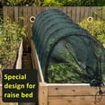 thumbnail image 1 of Netting For Garden Protection, Garden Netting Pest Barrier, 47X36 In, Dark Green, Outdoor Growing, Plant Shielding, Backyard Plots, 2 Set, 1 of 7