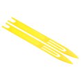 thumbnail image 1 of Netting Needle Shuttles 10#, 2 Pack Plastic Fishing Net Repair Tool, Yellow, 1 of 5