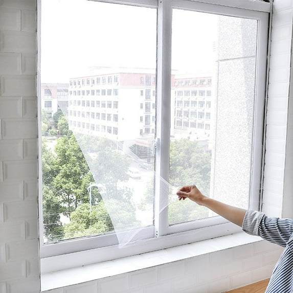Netting Net Self Proof Window Screen for Household Window Use Barrier Mesh System for Indoor and Outdoor Applications