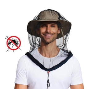 Netting for Women Men Outdoor Fishing Face Mask Hoods for Camping Hiking Gardening Mosquitoes Head Net Shield