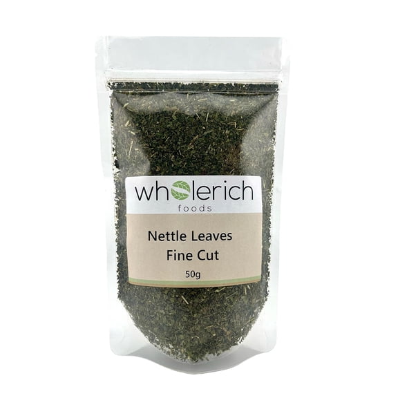 Nettle Leaves Fine Cut 50g - Wholerich Foods