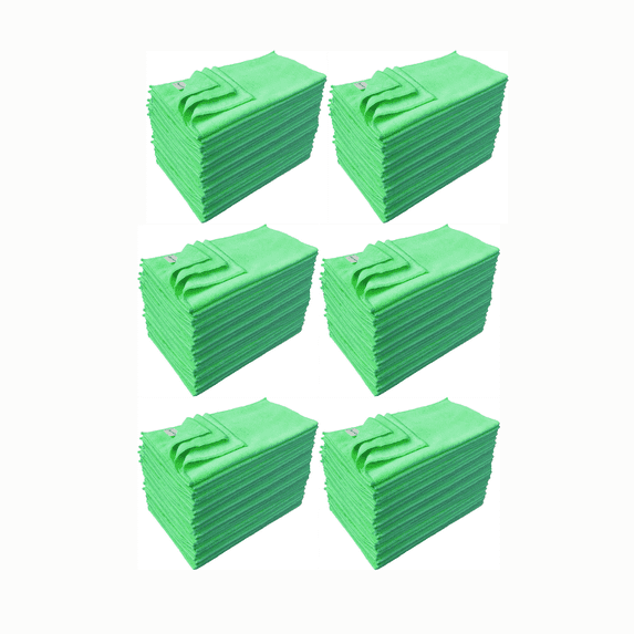 Nettoyer Premium Microfiber Cleaning Cloths - 16x16 (40cm x 40cm) Case - 120 pc