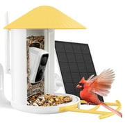 Netvue Birdfy Bird Feeder with Camera, Smart Bird Camera with Solar Panel, AI Identify 6000+ Species, Ideal Gift